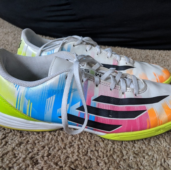 messi rainbow cleats